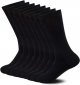 Unisex Premium Bamboo Fiber Socks Super Soft Crew 8 Pack